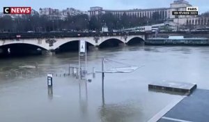 La Seine déborde à Paris
