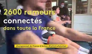 Un championnat de France d’aviron à distance avec 2600 rameurs connectés, une première