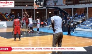 Basketball: Résumé de la 5eme journée du championnat national