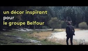 "Si la rivière coule", le clip onirique du groupe Belfour au bord d'un lac auvergnat