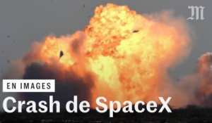 Un prototype de fusée SpaceX s’écrase à l’atterrissage