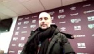 22e j. - Guardiola : "On sait à quel point c'est dur de gagner contre des clubs comme Burnley"