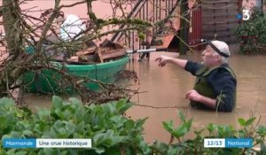 Inondations : Marmande submergée par une crue historique de la Garonne