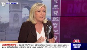 Marine Le Pen est favorable à des confinements localisés