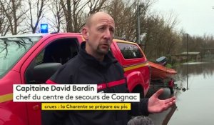 En Charente, la ville de Cognac attend le pic de crue avec inquiétude