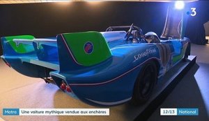 Matra : la voiture mythique des 24 Heures du Mans de 1972 vendue aux enchères