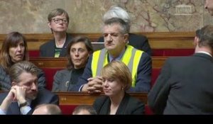 Jean Lassalle enfile un gilet jaune et électrise les débats à l'Assemblée nationale