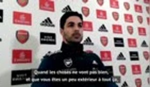 23e j. - Arteta : "Toute l'équipe a soutenu Aubameyang"