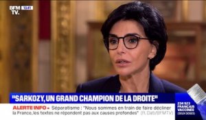 Rachida Dati: "Nicolas Sarkozy a été un grand champion de la droite"