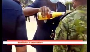 Des officiers et sous-officiers ivoiriens célèbrent leur promotion