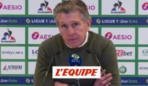 Puel : « Il fallait être costaud » - Foot - L1 - Saint-Etienne