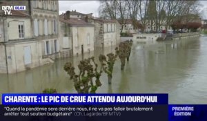 Le pic de crue de la Charente est attendu aujourd'hui