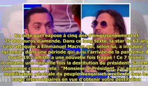 Francis Lalanne a encore frappé - sa lettre à Emmanuel Macron...