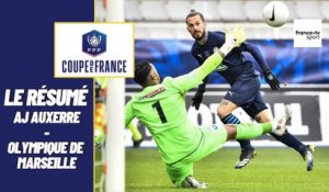Coupe de France 2020/2021 : le résumé de Auxerre vs OM
