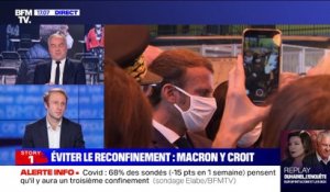 Story 1 : Éviter le reconfinement, Emmanuel Macron y croit - 10/02