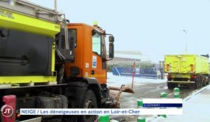 Le Journal - 10/02/2021 - NEIGE / Les déneigeuses en action en Loir-et-Cher