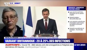 Pr Nicolas Bruder: "S'il doit y avoir un confinement, il vaut sans doute mieux le faire au niveau régional que dans la France entière"