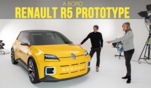 A Bord de la Renault R5 Prototype et interview du responsable design des concept-cars Renault