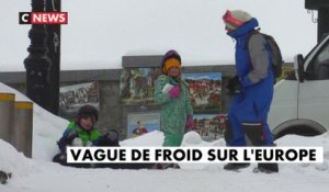 Vague de froid sur l'Europe