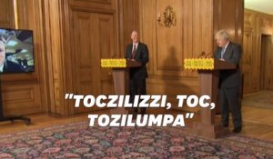 Le mot "tocilizumab" a embêté Boris Johnson durant sa dernière conférence de presse