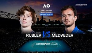 Medvedev trop fort pour Rublev : le résumé de sa victoire