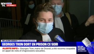 Georges Tron condamné: selon son avocate, "Virginie Ettel n'était pas venue avec une idée de revanche"