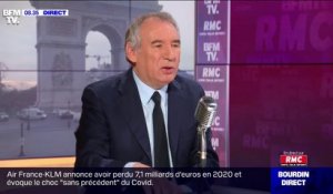 Reconfinement: selon François Bayrou, "on ne peut pas mettre un pays sous cloche, sauf conditions extrêmes"