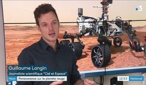 Planète Mars : retour sur l'atterrissage sans encombre du robot Perseverance