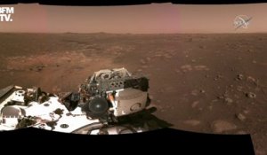 Les images historiques et le tout premier son enregistré sur Mars par le rover Perseverance