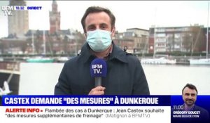 Covid-19: Jean Castex et le maire de Dunkerque conviennent que des mesures sont à prendre dans la ville