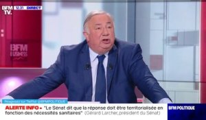 "Islamo-gauchisme" à l'université: Gérard Larcher considère qu'"on ne peut pas être éternellement dans le déni"