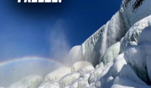 Les chutes du Niagara sont partiellement gelées, et c'est féérique