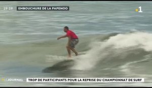 Surf : la grande reprise du championnat de Tahiti