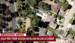 Le golfeur américain Tiger Woods a été victime d'un grave accident de la route à Los Angeles - Il a été hospitalisé, après avoir dû être désincarcéré par les services de secours