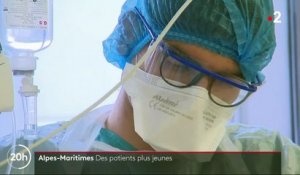 Covid-19 : hôpitaux submergés à Nice, des patients de plus en plus jeunes