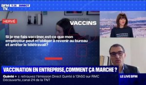 Comment va se dérouler la vaccination en entreprise? - BFMTV répond à vos questions