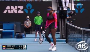 Serena était partout : Le Top 10 de ses points à Melbourne
