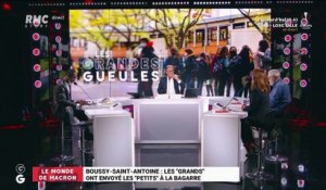 Le monde de Macron : Les "grands" ont envoyé les "petits" à la bagarre à Boussy-Saint-Antoine - 25/02
