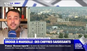 Drogue à Marseille: "Il y a plus de 156 points de vente connus", selon Guilhem Ricavy, directeur des rédactions du groupe La Provence