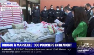 Drogue à Marseille: Gérald Darmanin annonce l'arrivée en renfort de 300 policiers en trois ans