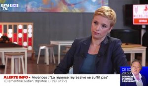 Clémentine Autain sur les propos d'Aurore Bergé: "Ce qu'elle a dit n'est pas juste, il n'y a pas d'appel au meurtre de Médine"