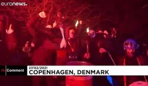 Covid : huit arrestations en marge d'une manifestation anti-restrictions au Danemark