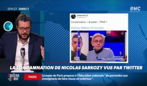 #Magnien, la chronique des réseaux sociaux : La condamnation de Nicolas Sarkozy vue par Twitter - 02/03