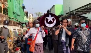 Birmanie : funérailles à Mandalay, nouvelle manifestation pro-démocratie à Rangoun