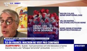 Covid : Emmanuel Macron ne veut pas confiner l'Île-de-France - 03/03