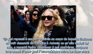 Madonna - le jour où elle a demandé à Pedro Almodovar de traduire son message provocateur à Antonio