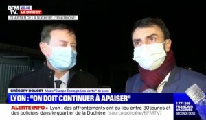 "On doit continuer à apaiser": le maire de Lyon réagit aux affrontements dans sa ville