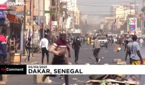 Scènes de guérilla urbaine à Dakar