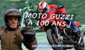 Moto Guzzi a 100 ans ! Un Apéro avec Moto Magazine