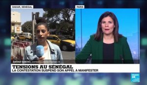 Tensions au Sénégal : la contestation suspend son appel à manifester